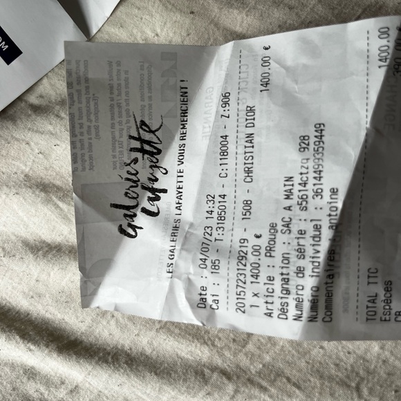 Dior wallet on chain, bought in Paris - Picture 4 of 5